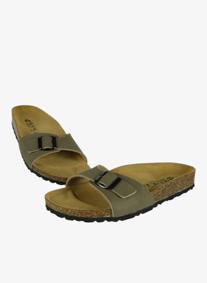 BiOCHIC Biochic Mens Single Strap Sandals 012-395 1837M-Tortora