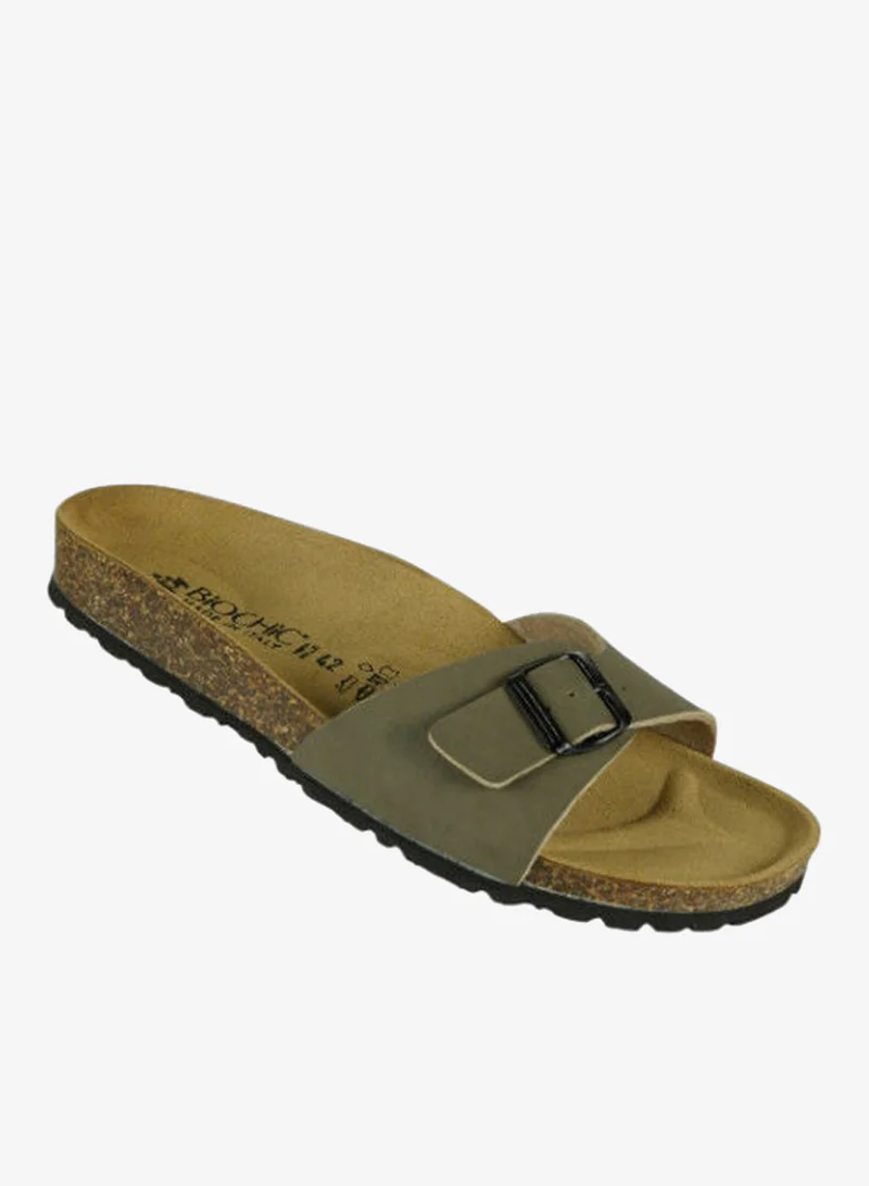 BiOCHIC Biochic Mens Single Strap Sandals 012-395 1837M-Tortora
