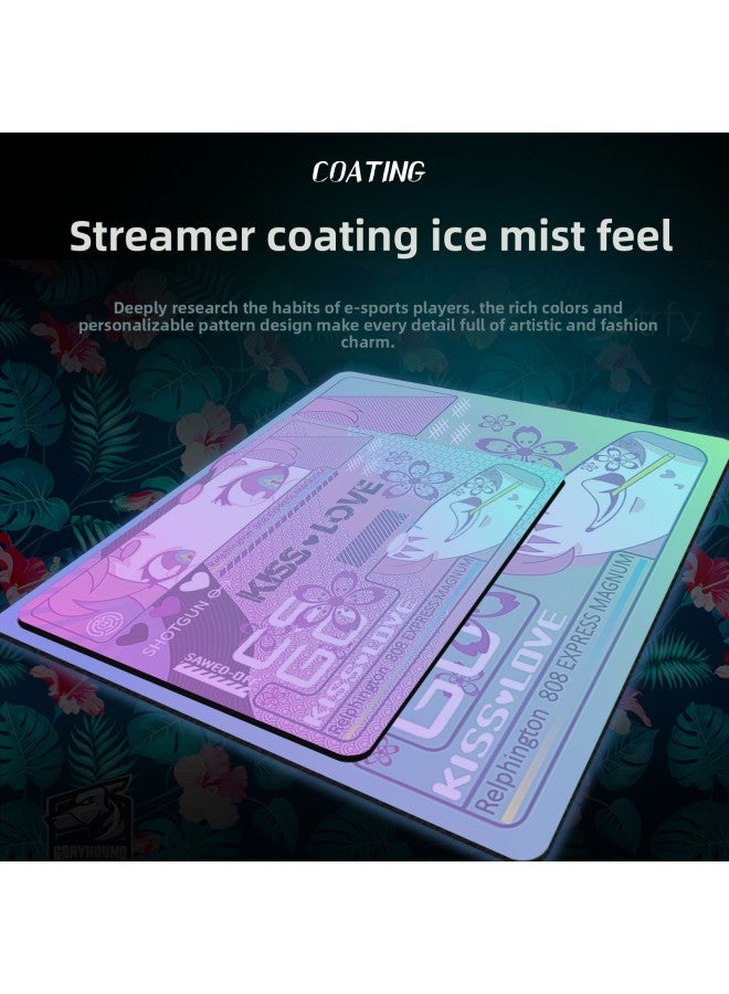 CSGO Streamers Rainbow Phantom Coated Game Oversized Small Size Mouse Pad No Edge Fps E-Sports-Color:400*450*4-Pattern:Coating 9  - Image 2