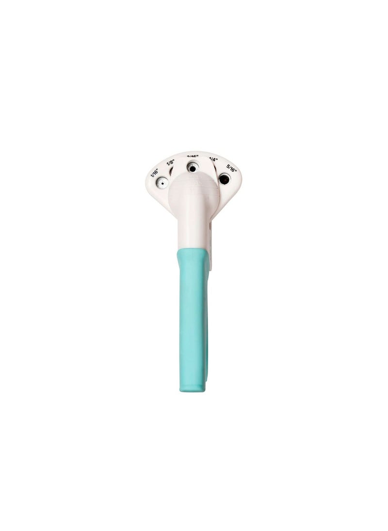 We R Memory Keepers We R Memory Keepers, Crop A Dile Multi Hole Punch, with 1/16",1/8", 3/16", 1/4" and 5/16" Holes for Leather, Craft Paper, Fabric, Tin and More  - Image 4