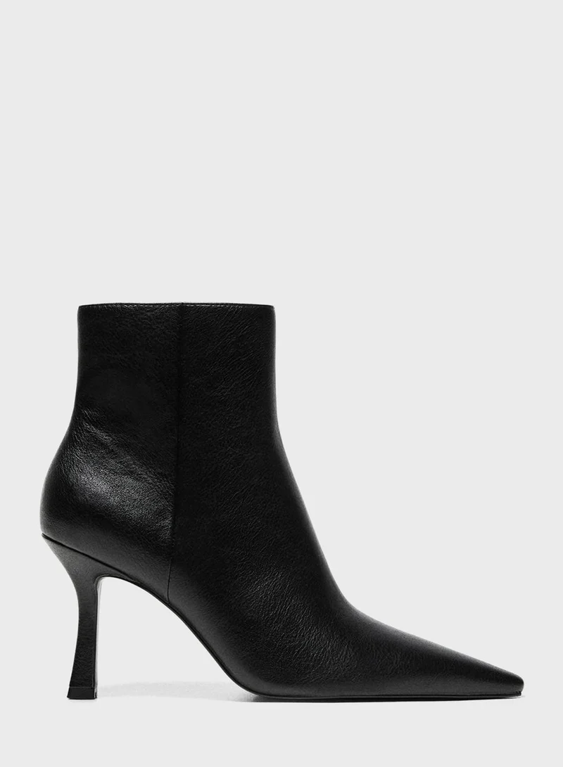 MANGO Date Ankle Boots