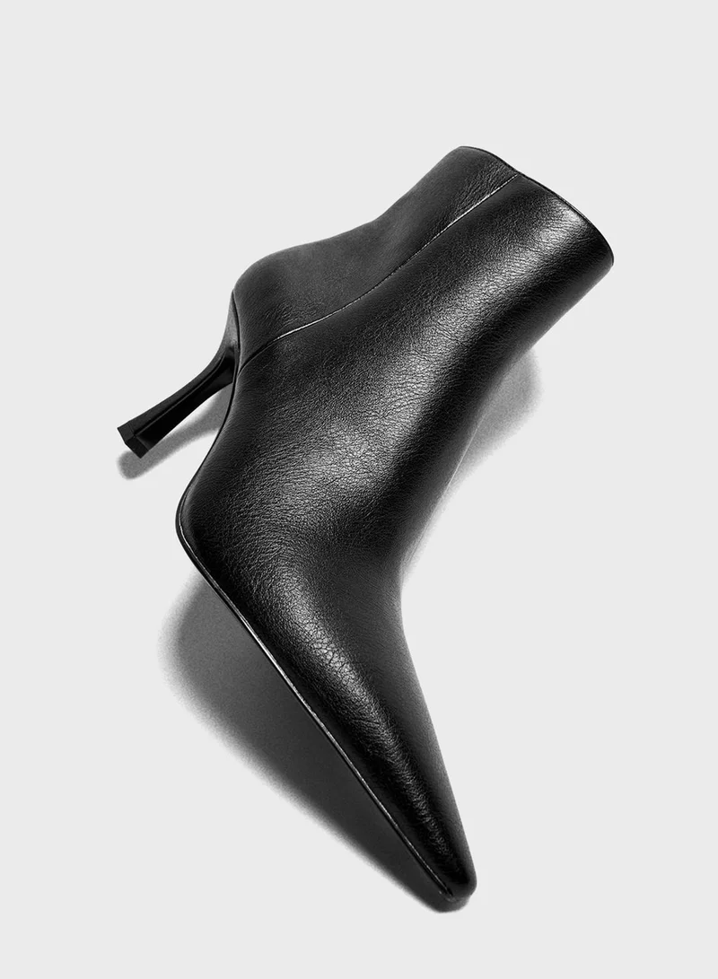MANGO Date Ankle Boots