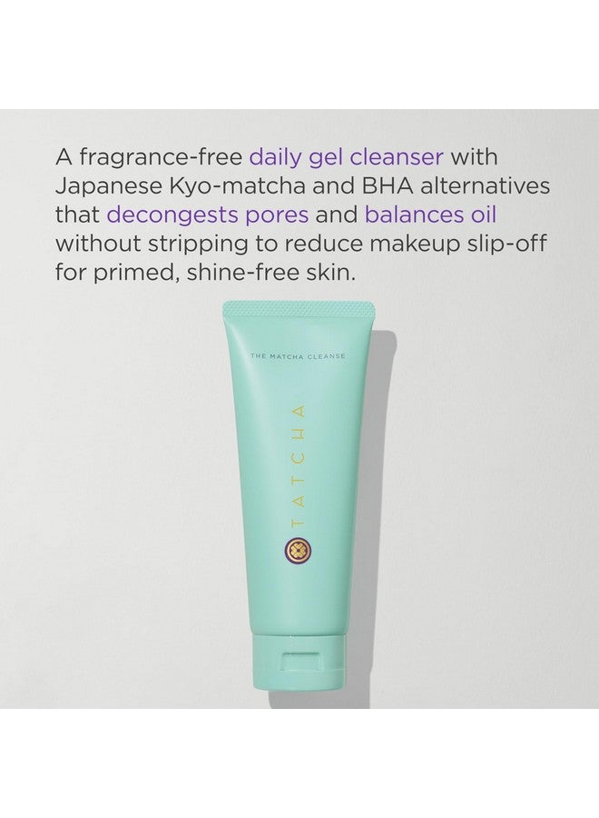 TATCHA منظف ماتشا | جل منظف يومي منقي، يُزيل احتقان المسام ويُوازن الزيوت لبشرة مُجهّزة وخالية من اللمعان | 147 مل - Image 2