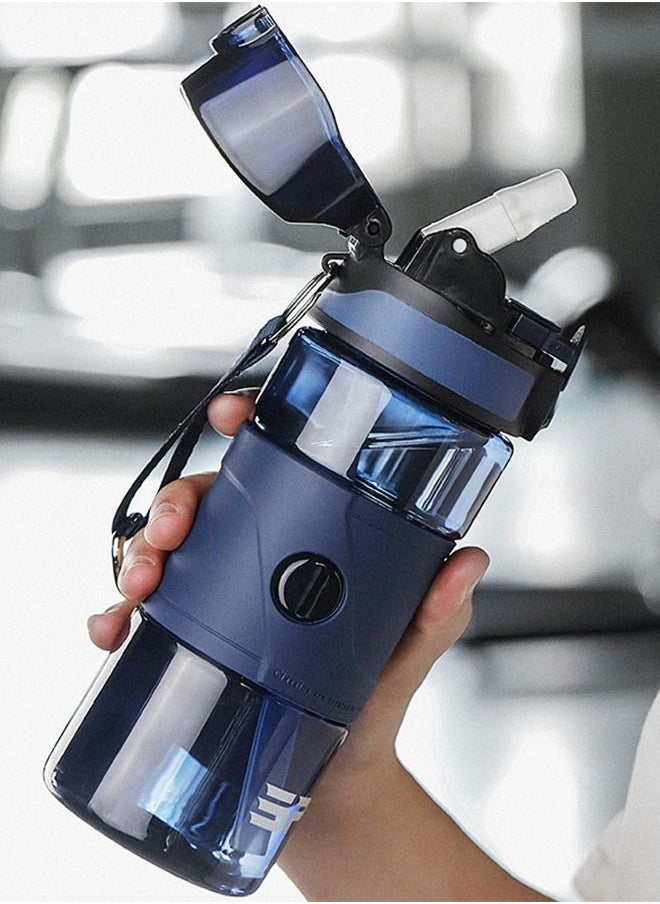 GROIC - Bike Water Bottle Cages with a 500ml sports water bottle,Bicycle 2-in-1 Bottle Bracket, Bike Water Bottle Holder,Bicycle Accessories - Image 1