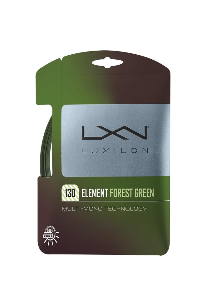 Luxilon Element Forest Green 130 Tennis String Green - Image 1