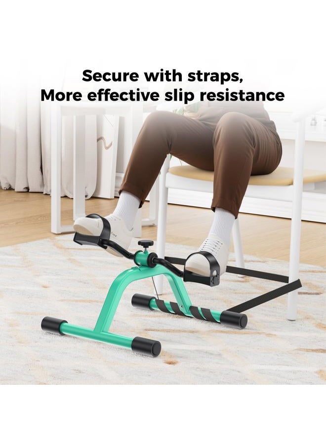 RYGEO Pedal Exercise mini Exercise Bike for Leg and Arm Recovery Exercise Lightweight and Portable Floor Bike - Image 4