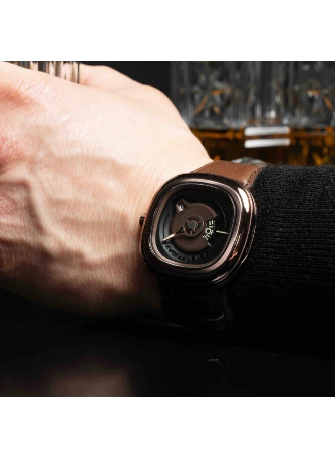 Sevenfriday PE Automatic Black Dial Men's Watch PE2/01 - Image 3