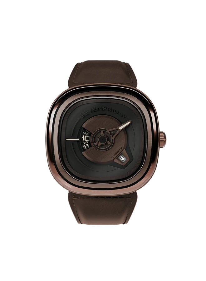 Sevenfriday PE Automatic Black Dial Men's Watch PE2/01 - Image 1