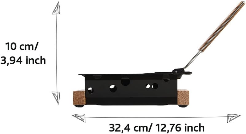 BOSKA Boska Raclette Grilling Set  Partyclette To Go Set  Suitable for Cheese Meat Fish and Vegetables  Portable NonStick  Dishwasher Safe Wedding Registry Items  - Image 5