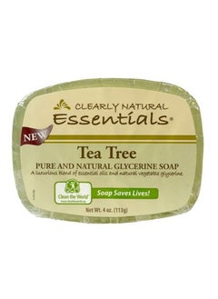 Essentials Pure Glycerin Soap Bar, Tea Tree, 4 Ounce - pzsku/Z91B813367E3204AC3731Z/45/_/1682265568/8b9109df-f588-4e80-84fd-1322b54a1857