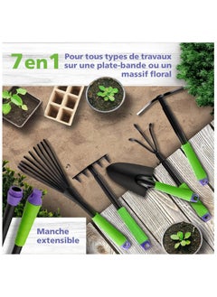 PALISAD Garden Tool Set, Plastic Handles, 7 Piece - pzsku/Z91B8256116C6A3B89BF3Z/45/_/1713255565/28692775-39db-45b7-a162-8b4cffd5a9d0