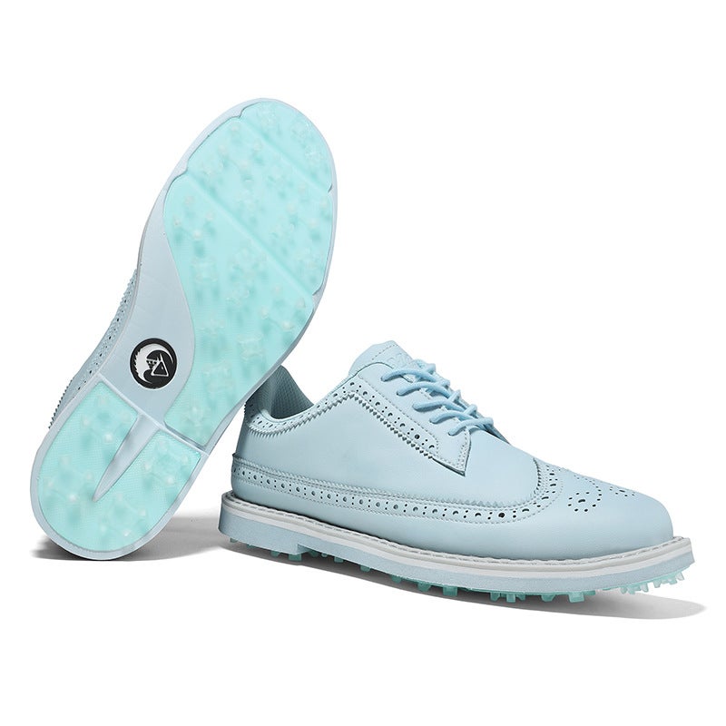 Mds720 Explosions Anti-Sideslip Fixed Nail Golf Shoes British Style Sneaker - Image 3