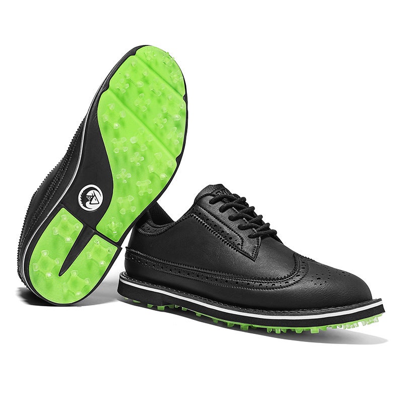 Mds720 Explosions Anti-Sideslip Fixed Nail Golf Shoes British Style Sneaker - Image 5