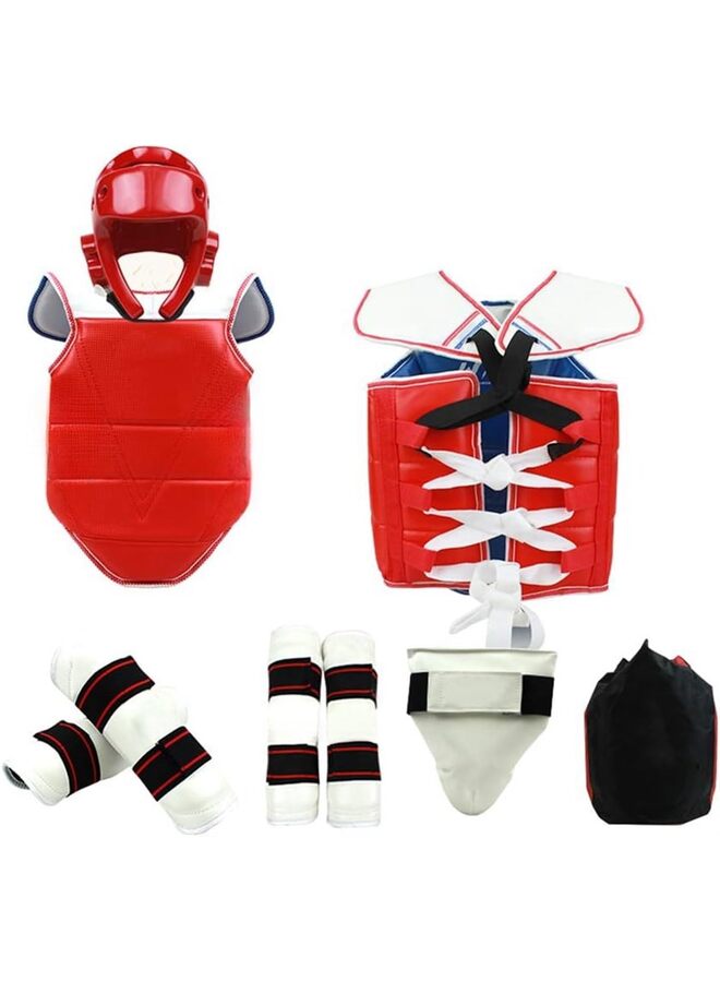 LAMAY Sparring whole body kit, for taekwondo, fitness, boxing, karate,Breathable and comfortable, Sanda protective gear (Color : M) - Image 1