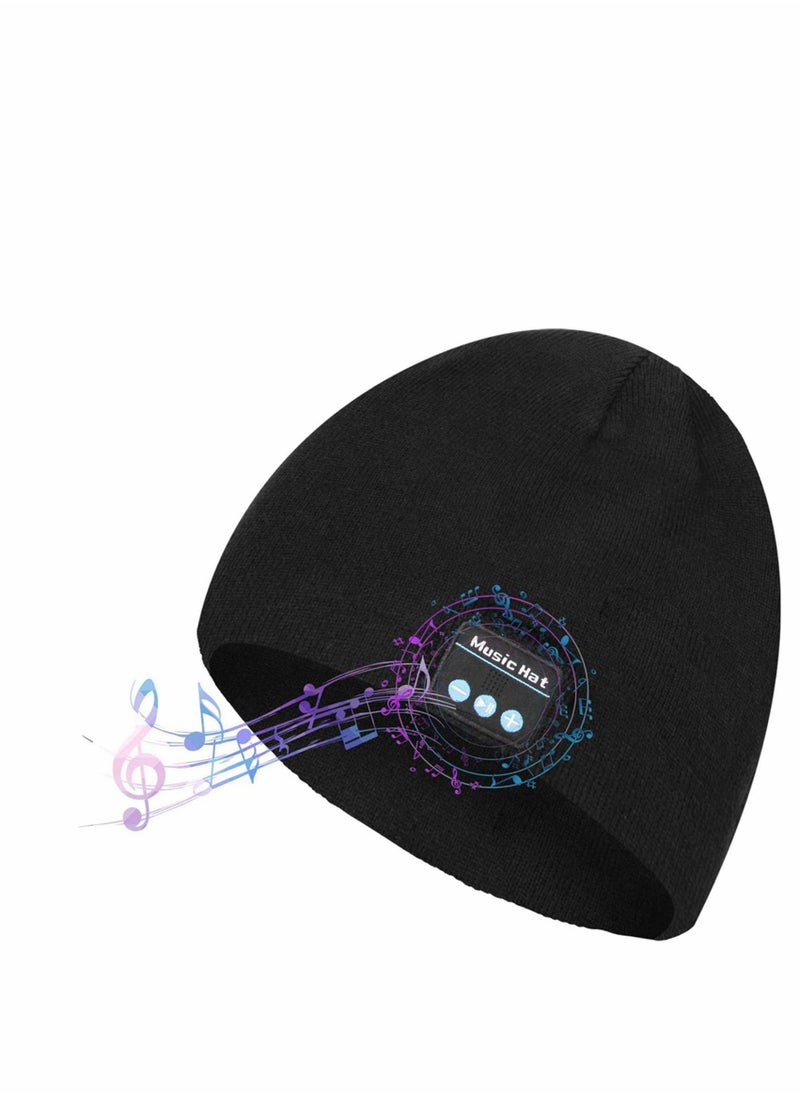 KASTWAVE Bluetooth Beanie, Mens Gifts Bluetooth Hat, Gift for Men and Women, V5.0 Bluetooth Beanie Hats, Hand Free Wireless Headphone Beanie with Bluetooth Speakers Soft Knit Mans Beanie Hats Winter  - Image 1