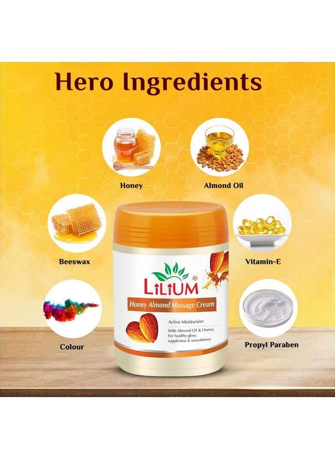 Lilium Herbal Lilium Honey Almond Cream 900G  - Image 5