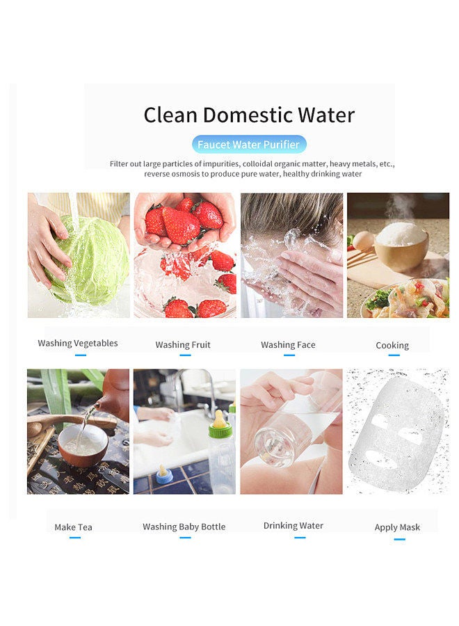 Water Filter for Faucet, Water Purifier, Home Water Filtration System Neutral Direct Drinking Kitchen Tap Water Pre-Filter  - Image 2