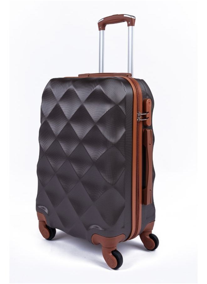 LIMRA - Hardside 5 Piece Luggage Trolley Set Coffee - Image 1