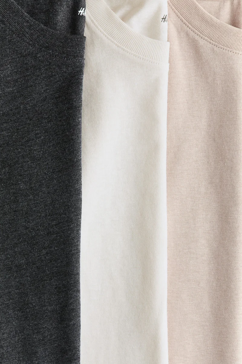 H&M 3-pack T-shirts