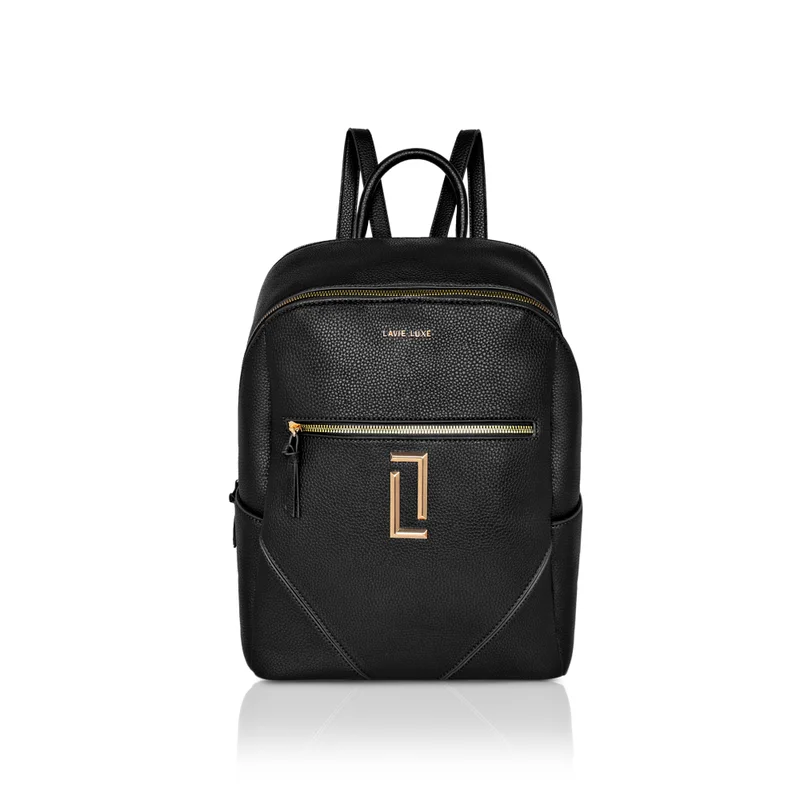 Luxe Women's Simone Backpack (Black)
