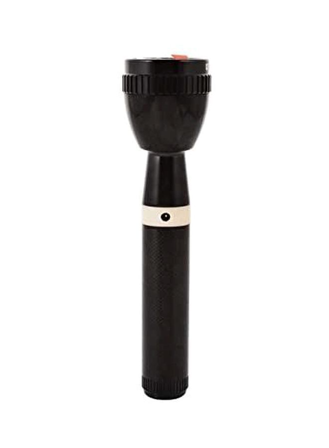 NIBEMINENT Rechargeable LED Flashlight Black/White/Clear 27cm - Image 3