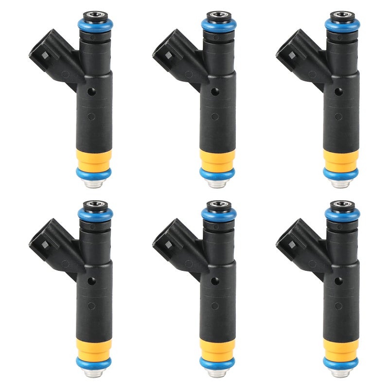 JDMON Fuel Injectors Compatible with Ford F150 19992003F150 Heritage 2004 E150 E250 1999 2000 2001 2002 2003 42L Replacement for FJ460 8001467N 6Pcs - Image 2