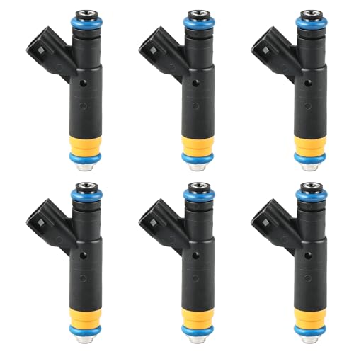JDMON Fuel Injectors Compatible with Ford F150 19992003F150 Heritage 2004 E150 E250 1999 2000 2001 2002 2003 42L Replacement for FJ460 8001467N 6Pcs - Image 1