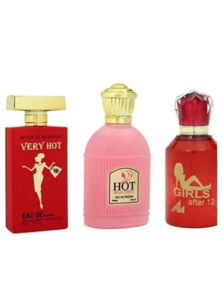 Gracie and Belle Offering a set of 3 distinctive and beautiful pheromone perfumes, 100 Mali, 300 Mali 