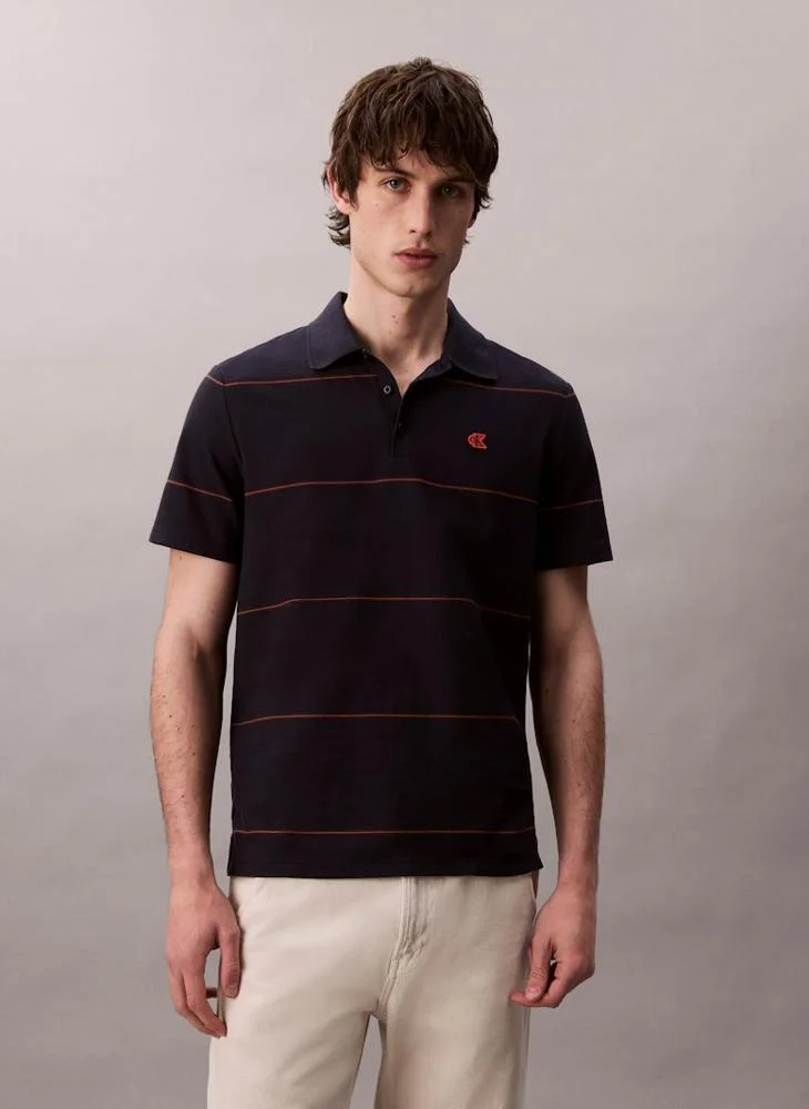 كالفن كلاين جينز Stripe Easy Polo