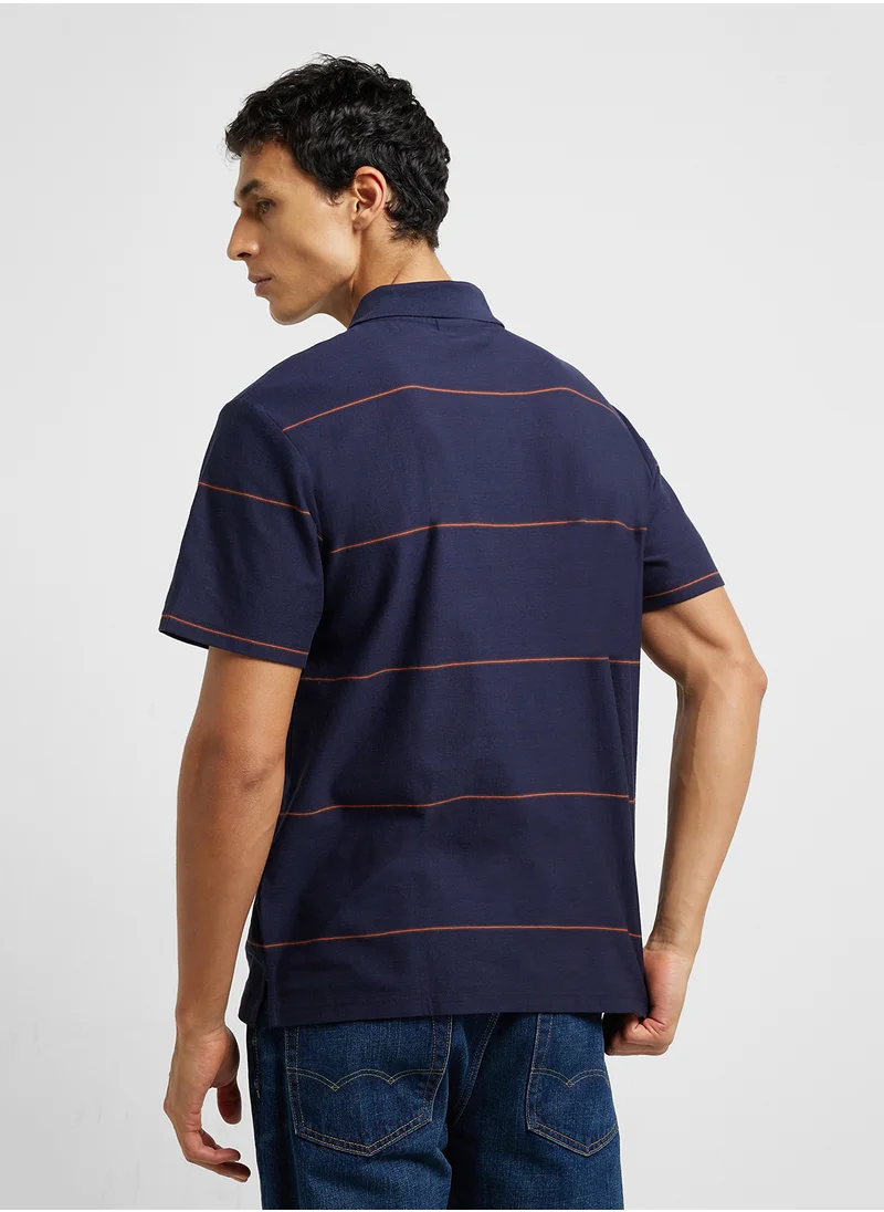 Calvin Klein Jeans Stripe Easy Polo