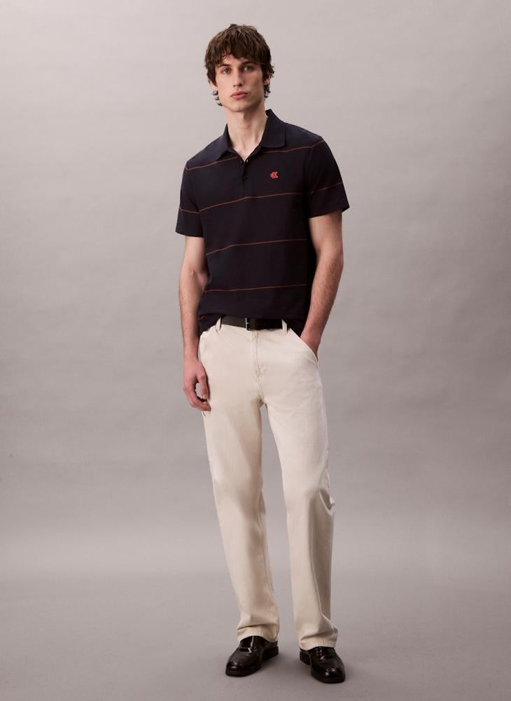 Calvin Klein Jeans Stripe Easy Polo - Image 5