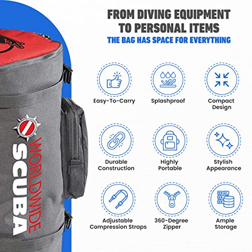AKONA Globetrotter All-in-One Carry-On Backpack - Red - Image 4