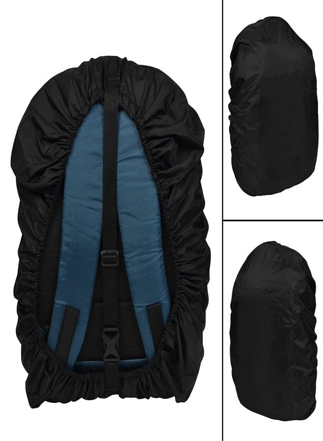 Packcy 2 Pcs Rain Proof Backpack Waterproof Bag Cover | Dust Proof, Pressure Resistant, Adjustable Elastic for Laptop Bag, School Bag, Travel & Trekking (Multi-Use Protective Cover) (Pack of 2) - Image 4