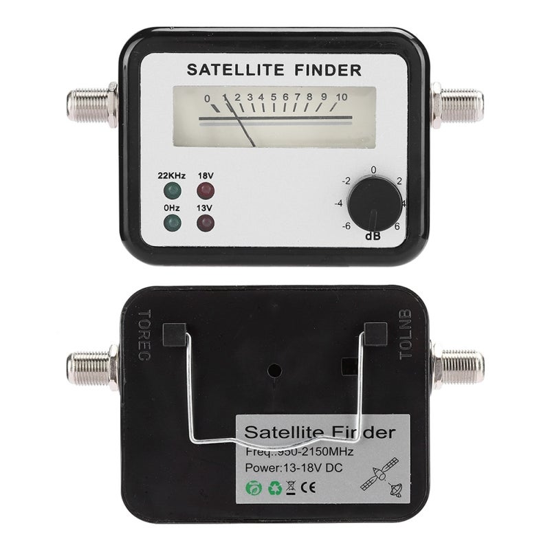 Satellite Signal Finder 950-2150 MHz Digital Meter - LNB to REC Connector for C-Band Ku Band Tuning - Compact dB Level Control Device for Easy Signal Detection - Image 5