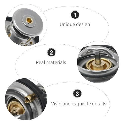 UOIENRT 25500-2GA0 255002GGA0 Thermostat Replacement for Hyundai Tucson 2018-2021 Santa Fe 2017-2020 Sonata 2015-2019 Kia Sportage 2017-2022 Optima 2016-2020 Sorento 2016-2020 - Image 3
