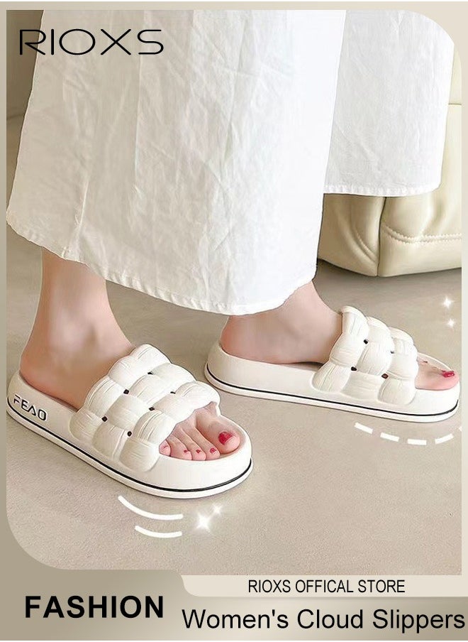 Women's Cloud Slippers Braided Straps Sandals Non-Slip Quick Drying Open Toe Slippers Super Soft Sole Sandals For Outdoor Or Indoor Use - pzsku/Z91B9623EA0F7DA4F2C0BZ/45/_/1725270882/1873a186-809a-4d30-981d-ddcd8f3b34a1