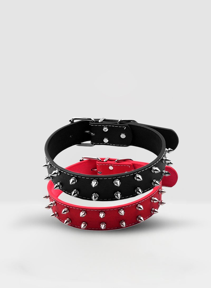 حزام رقبة قابل للتعديل باللون الأسود - Image 1