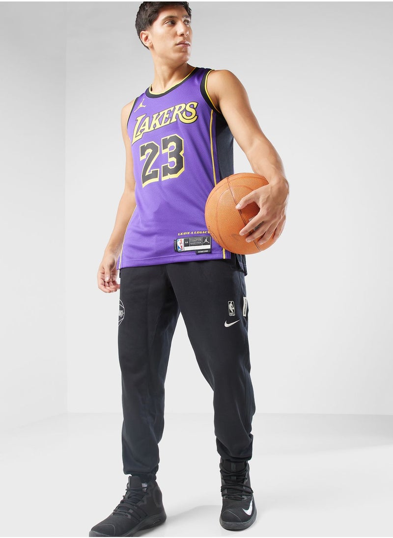 Nike - Los Angeles Lakers Dri-Fit Standard Pants - Image 1