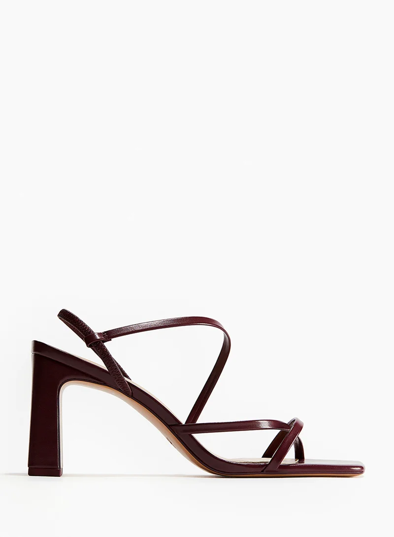 H&M Block-Heeled Sandals