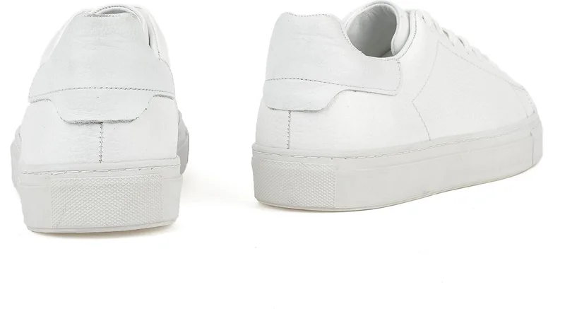 زيا , Men's Leather Sneakers 1511026ZF7 White