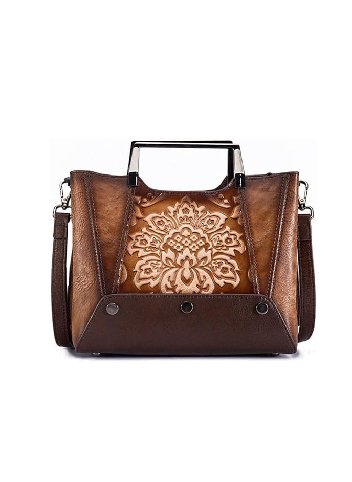 Generic - Genuine Leather Handbags and Purse for Women - Image 1