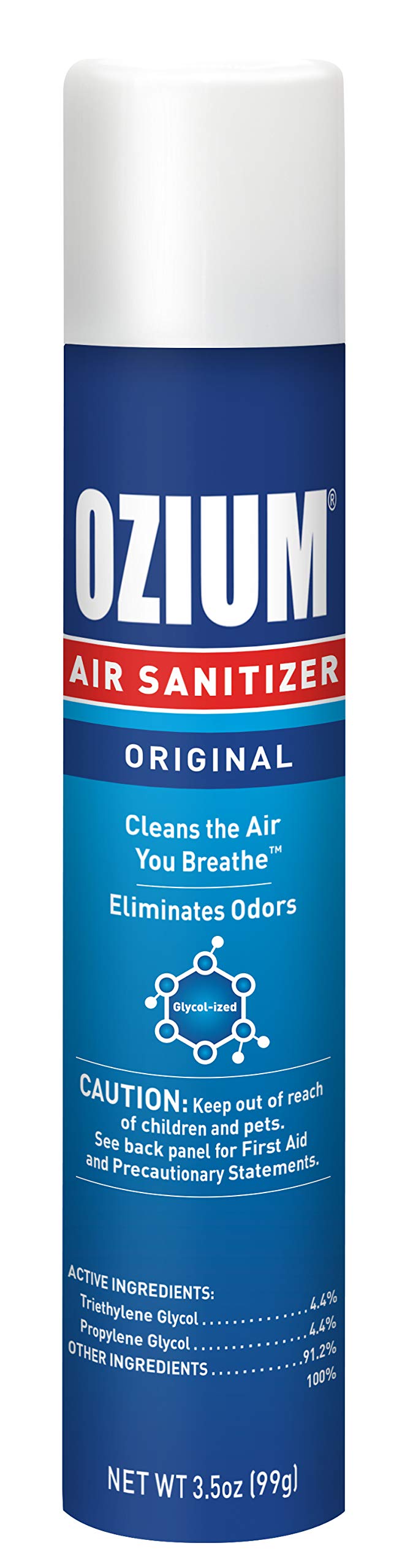 Ozium 3.5 Oz. Air Sanitizer & Odor Eliminator for Homes, Cars, Offices and More, Original Scent, 4 Pack - Image 2
