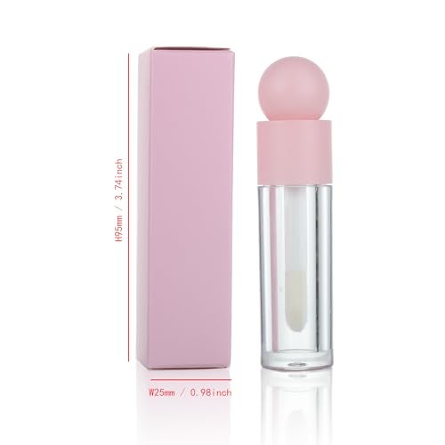 COSIDEA 50pcs 25 * 25 * 95mm lip gloss Craft Matte pink paper box Small packing boxes 350gms for DIY cosmetics - Image 2