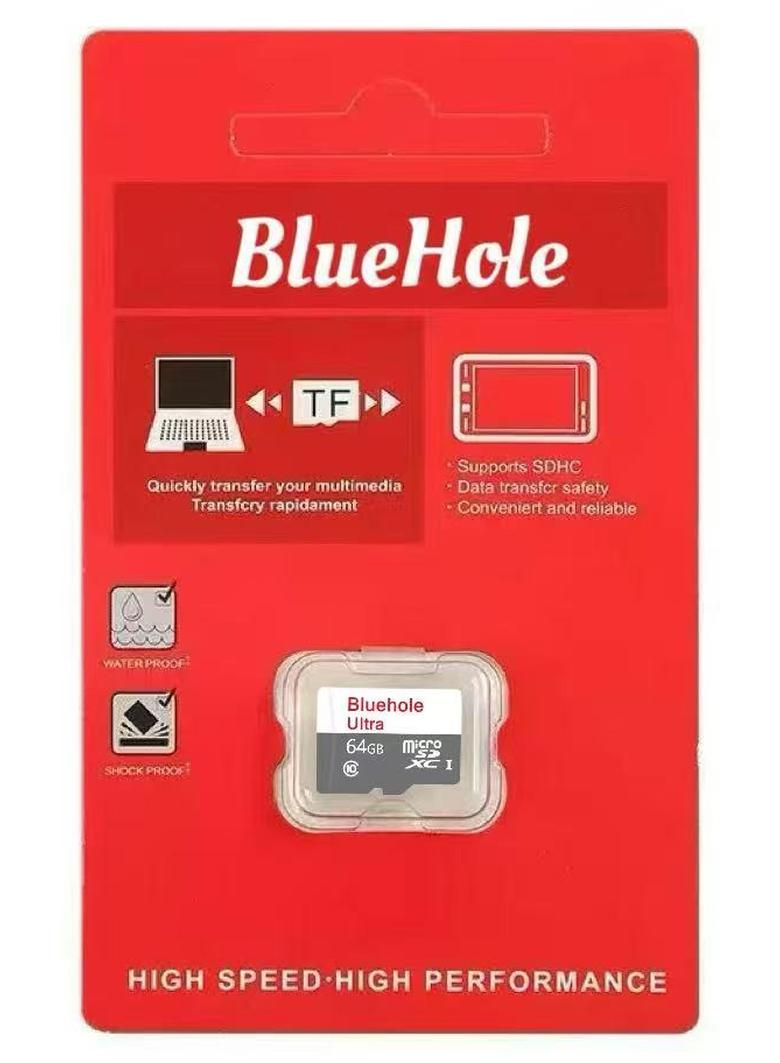بلو هول بطاقة الذاكرة 64 جيجابايت
