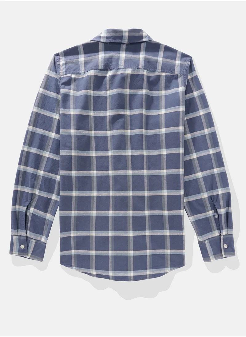 امريكان ايجل Checked Regular Fit Plaid Shirt