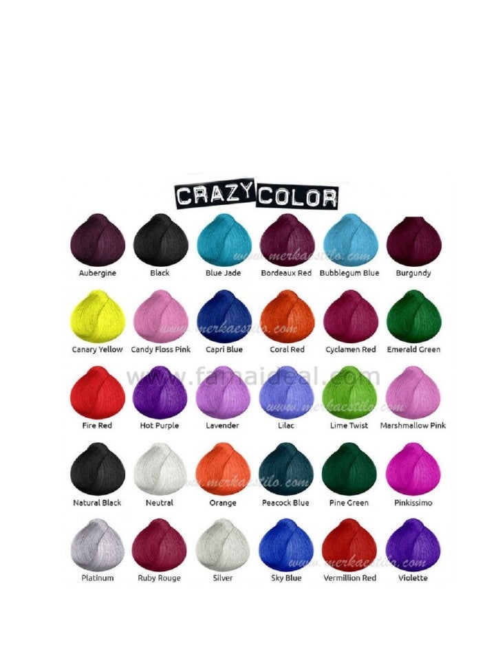 Crazy Color Cream Aubergine No.50 - 100ml