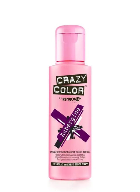 Crazy Color Cream Aubergine No.50 - 100ml