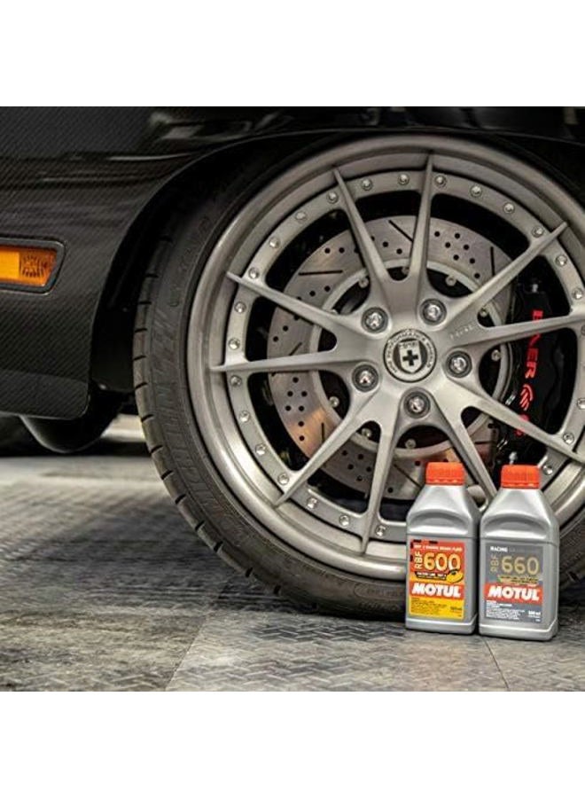 MOTUL (2 Pack) 100949 8068HL RBF 600 Factory Line Dot-4 100 Percent Synthetic Racing Brake Fluid - 500 ml - Image 2