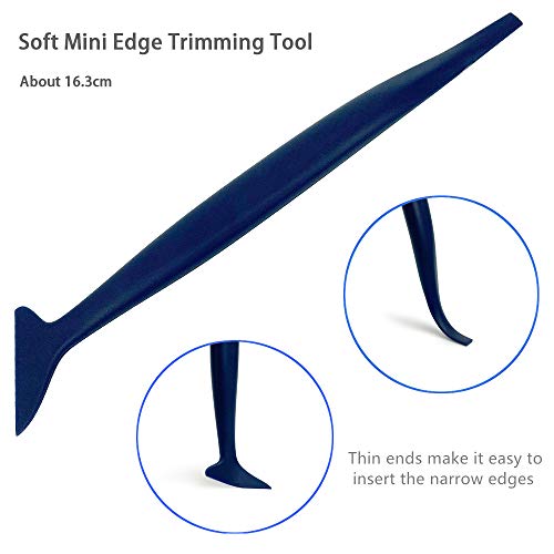 CARTINTS Car Wrapping Vinyl Kit Window Tint Film Application Tools with Edge Trimming Squeegee, 9mm Knife, Felt Squeegee - Image 3