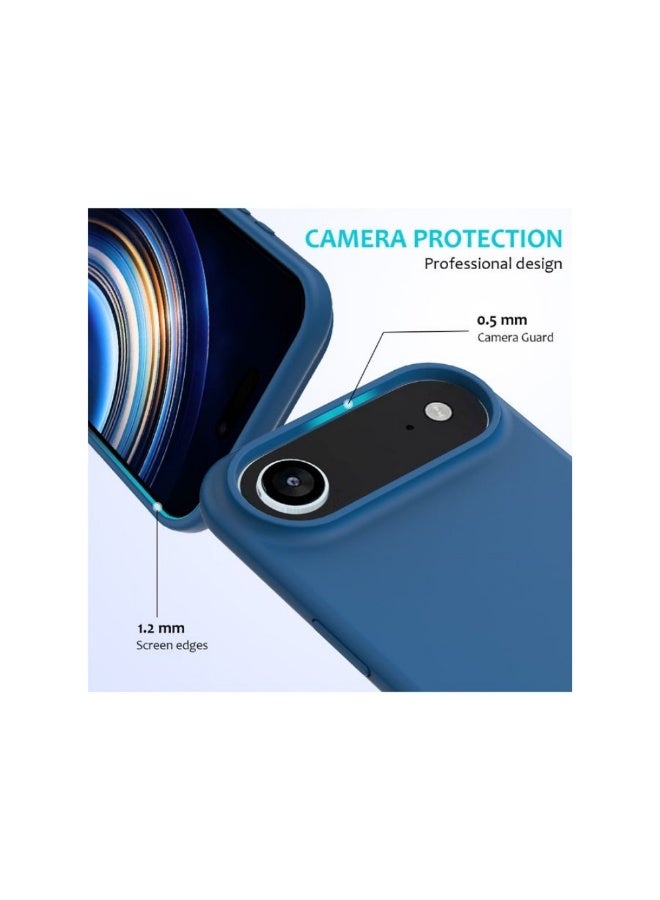 ACLIX iPhone 17 Air Cover Jelly Silicone Slim Cover for iPhone 17 Air with Inside Microfiber Lining Shockproof Protective Phone Case for iPhone 17 Air 6.6 inch - Image 2
